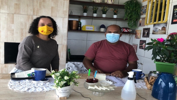 No Papo Reto, regado a queijo búfala, café e goiabada prefeita Maria Lucinéia diz que Tarauacá voltará a ser a princesinha do Acre